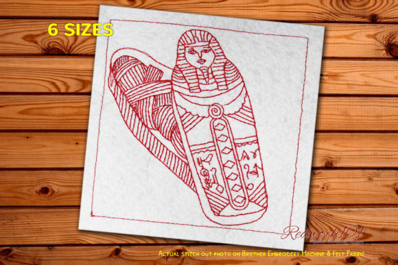 Ancient Mummy in a Sarcophagus Embroidery Review