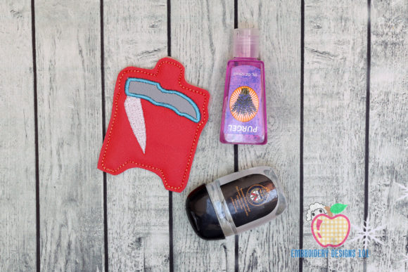 Camping Pocket Knife Hand Sanitizer Embroidery