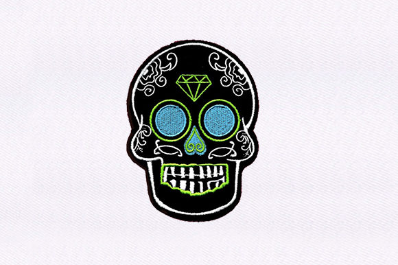 Dark Skull Design Review for Handmade Embroidery Projects