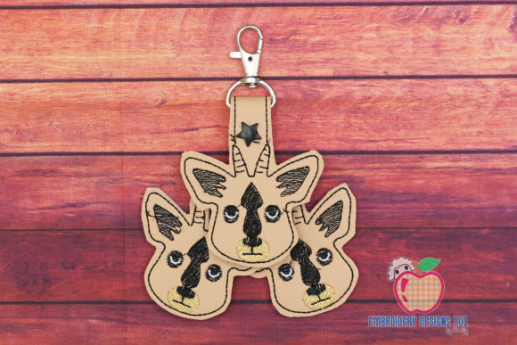 Duiker Head ITH Key Fob Pattern Review