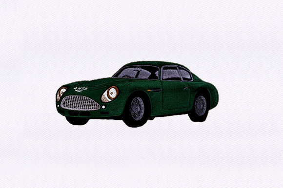 Green Vintage Car Embroidery Design Review