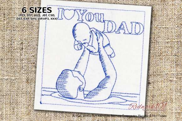 I Love You Dad Embroidery Review