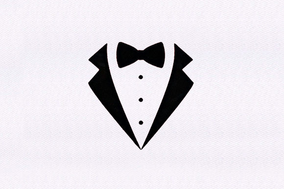 Suit Silhouette Embroidery Design Review